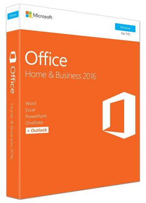 Microsoft Office Home and Business 2016 license key for 1 PC